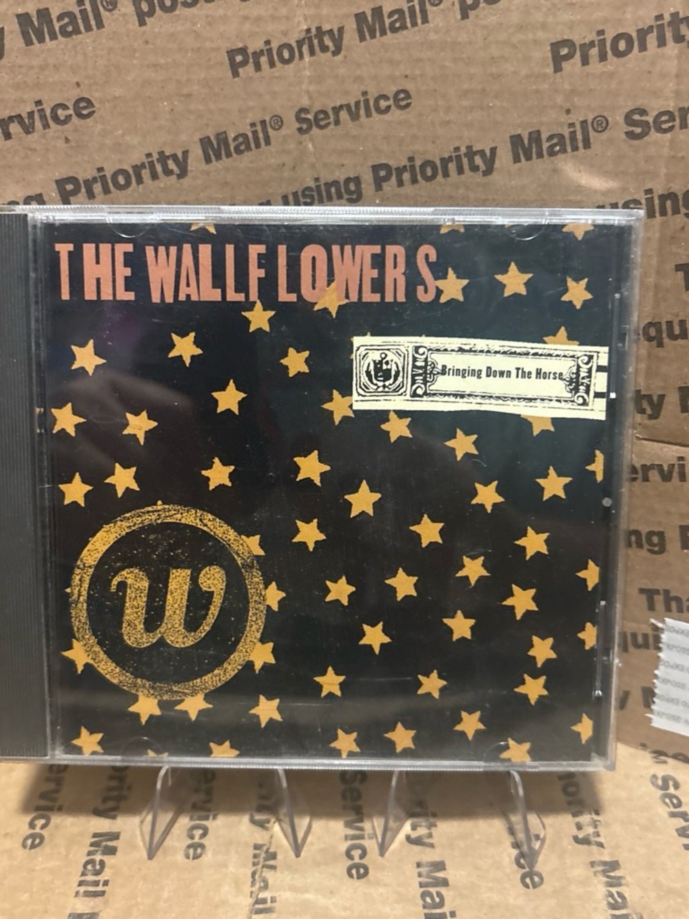 Wallflower Bringing Down the Horse - Black & Gold Wall Art CD Cover